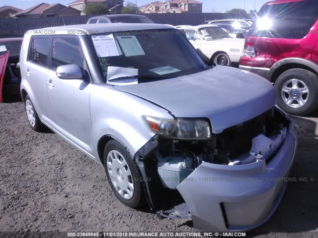 JTLKE50E881051243 - 2008 TOYOTA SCION XB Gümüş foto 1