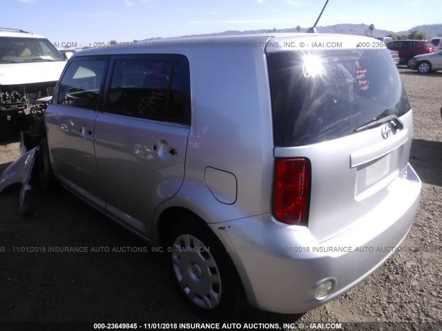 JTLKE50E881051243 - 2008 TOYOTA SCION XB Gümüş foto 3