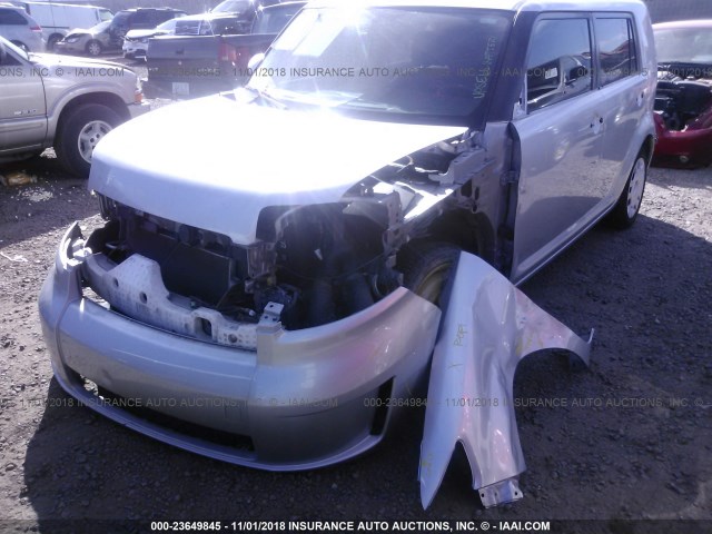 JTLKE50E881051243 - 2008 TOYOTA SCION XB Gümüş foto 6