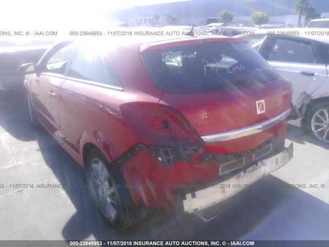 W08AT271985040302 - 2008 SATURN ASTRA XR RED photo 3