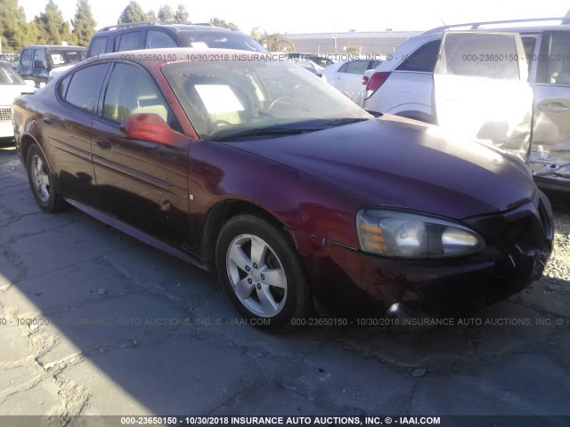 2G2WP552971175122 - 2007 PONTIAC GRAND PRIX წითელი ფოტო 1