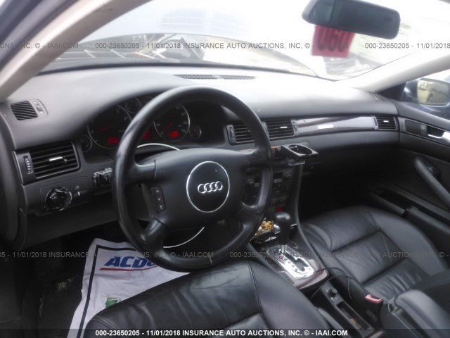 WAULT64B14N016894 - 2004 AUDI A6 3.0 QUATTRO GRAY photo 5