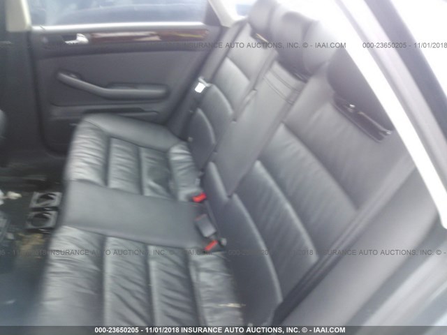 WAULT64B14N016894 - 2004 AUDI A6 3.0 QUATTRO GRAY photo 8