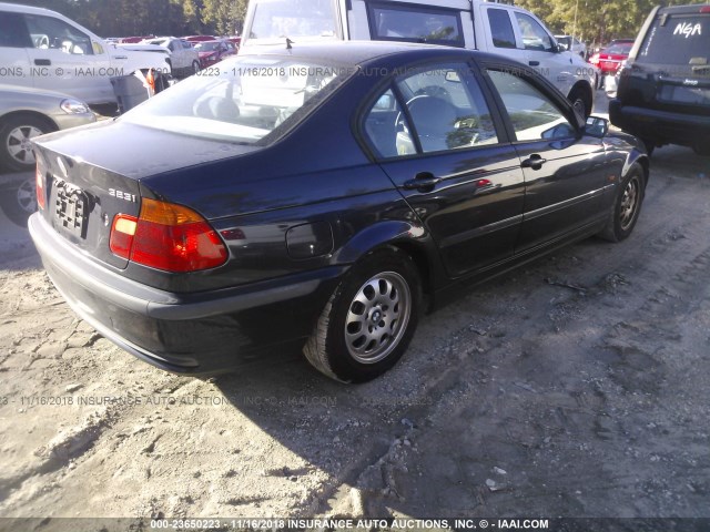 WBAAM333XXFP50283 - 1999 BMW 323 I AUTOMATIC BLUE photo 4