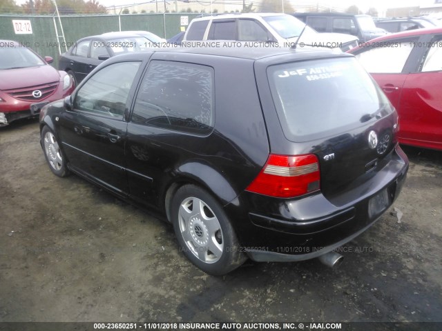 9BWDE61J024030419 - 2002 VOLKSWAGEN GTI 337 BLACK photo 3