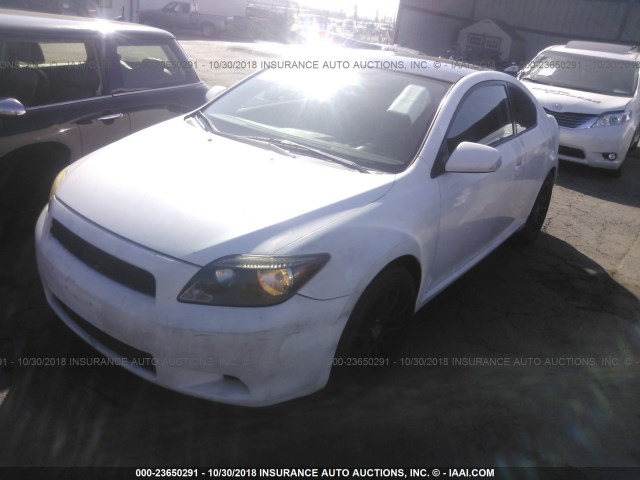 JTKDE177560138730 - 2006 TOYOTA SCION TC 白色 照片 2