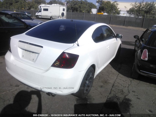 JTKDE177560138730 - 2006 TOYOTA SCION TC 白色 照片 4