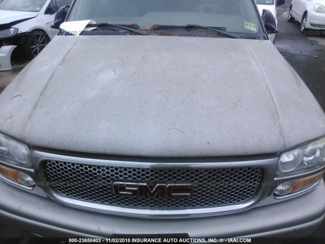 1GKEK63U05J194908 - 2005 GMC YUKON DENALI TAN photo 6