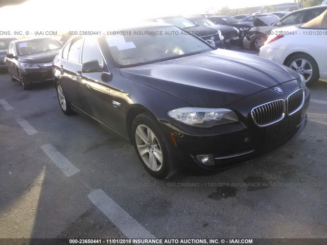 WBAXH5C5XCDW02362 - 2012 BMW 528 XI BLACK photo 1