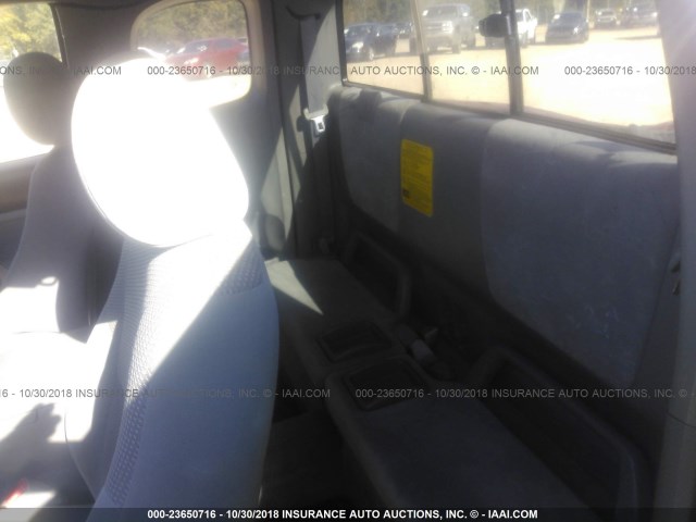 5TETX22N57Z349680 - 2007 TOYOTA TACOMA ACCESS CAB წითელი ფოტო 8