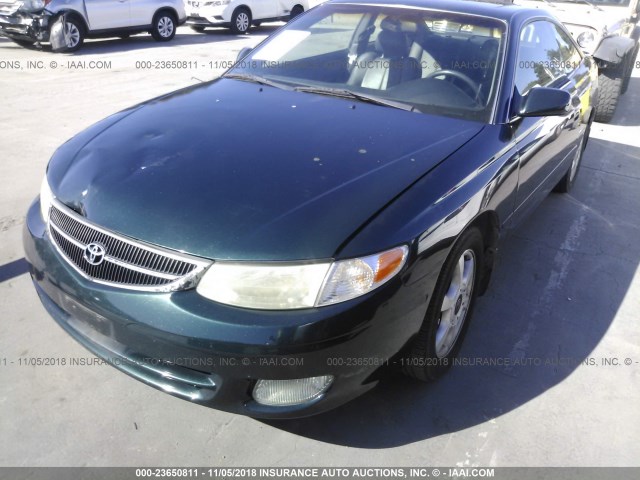 2T1CF28P4YC402999 - 2000 TOYOTA CAMRY SOLARA SE/SLE Yaşıl foto 2