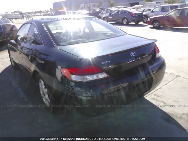 2T1CF28P4YC402999 - 2000 TOYOTA CAMRY SOLARA SE/SLE Yaşıl foto 3