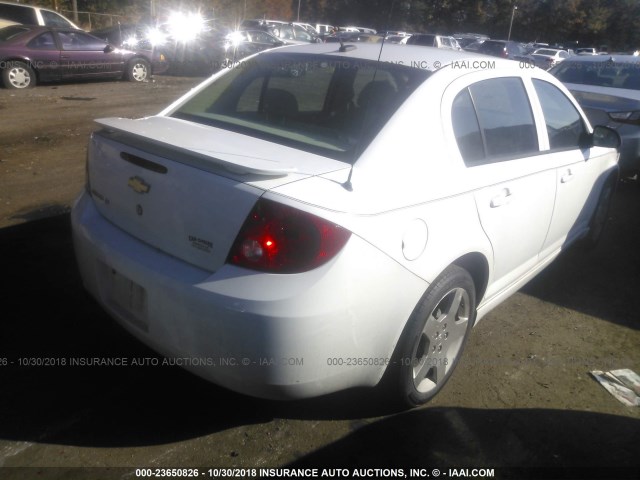 1G1AF5F54A7183116 - 2010 CHEVROLET COBALT 2LT WHITE photo 4