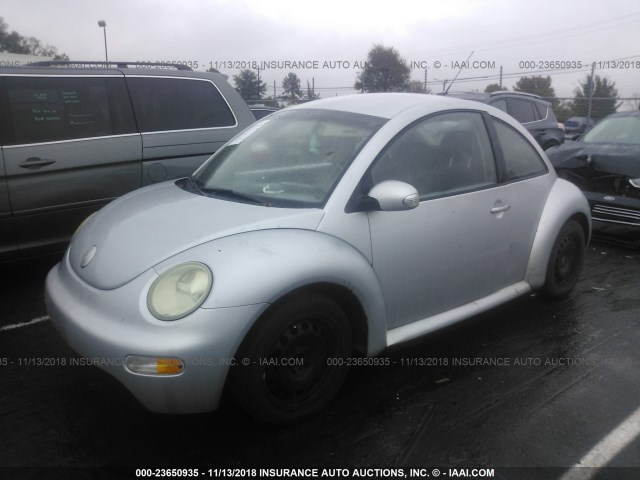 3VWBK31C35M418048 - 2005 VOLKSWAGEN NEW BEETLE GL 银色 照片 2