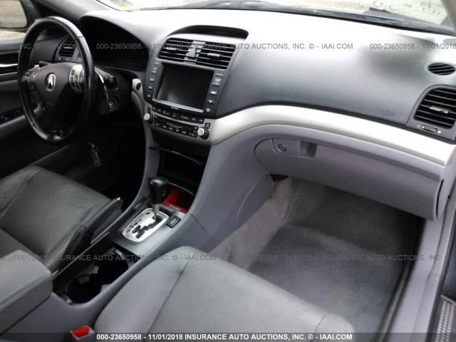JH4CL96985C021763 - 2005 ACURA TSX ნაცრისფერი ფოტო 5