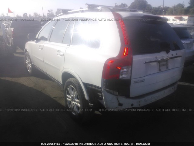 YV4982CY8A1562542 - 2010 VOLVO XC90 3.2 WHITE photo 3