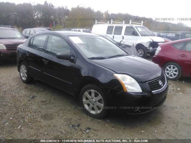 3N1AB61E78L655026 - 2008 NISSAN SENTRA 2.0/2.0S/2.0SL BLACK photo 1