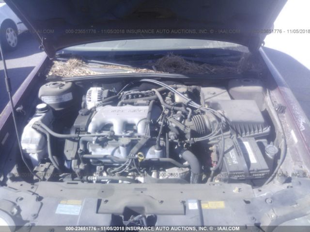 1G1NE52MXW6116969 - 1998 CHEVROLET MALIBU LS 紫色 照片 10