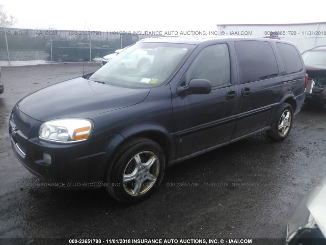 1GNDV23198D177712 - 2008 CHEVROLET UPLANDER LS GRAY photo 2