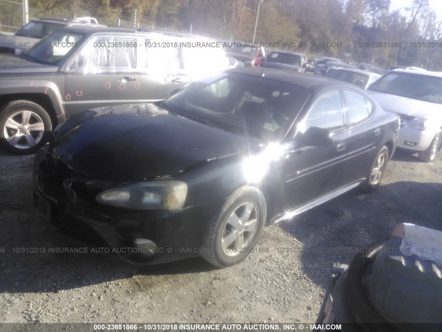2G2WP522151192529 - 2005 PONTIAC GRAND PRIX BLACK photo 2