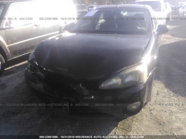 2G2WP522151192529 - 2005 PONTIAC GRAND PRIX BLACK photo 6