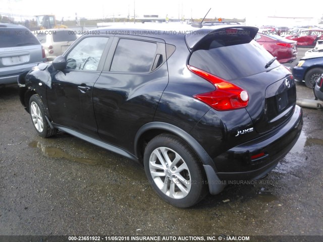 JN8AF5MV9CT122482 - 2012 NISSAN JUKE S/SV/SL BLACK photo 3