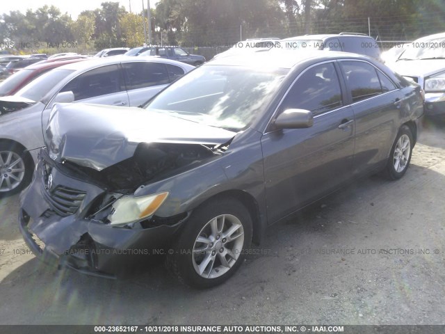 4T1BE46K17U067795 - 2007 TOYOTA CAMRY NEW GENERAT CE/LE/XLE/SE GRAY photo 2