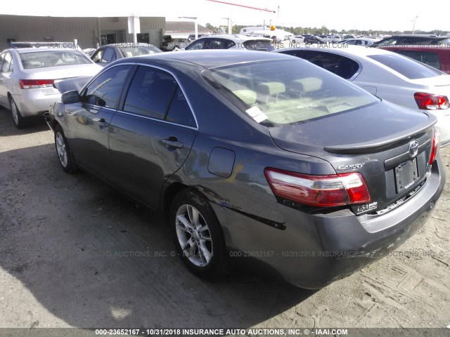 4T1BE46K17U067795 - 2007 TOYOTA CAMRY NEW GENERAT CE/LE/XLE/SE GRAY photo 3
