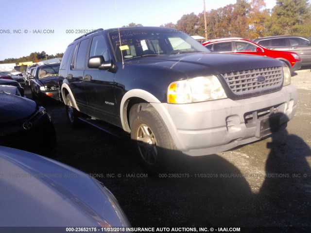 1FMZU62E02UA54543 - 2002 FORD EXPLORER XLS BLACK photo 1