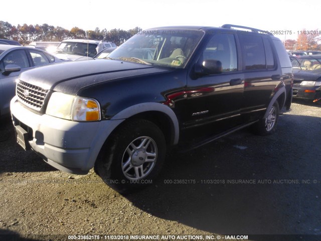 1FMZU62E02UA54543 - 2002 FORD EXPLORER XLS BLACK photo 2