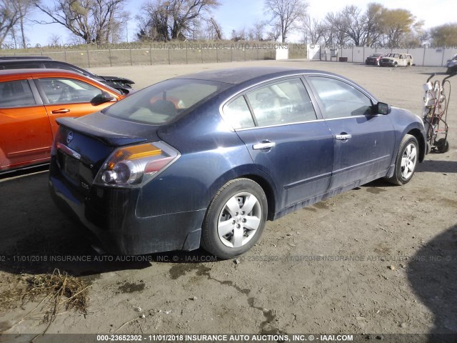 1N4AL21E37C159305 - 2007 NISSAN ALTIMA 2.5/2.5S BLUE photo 4