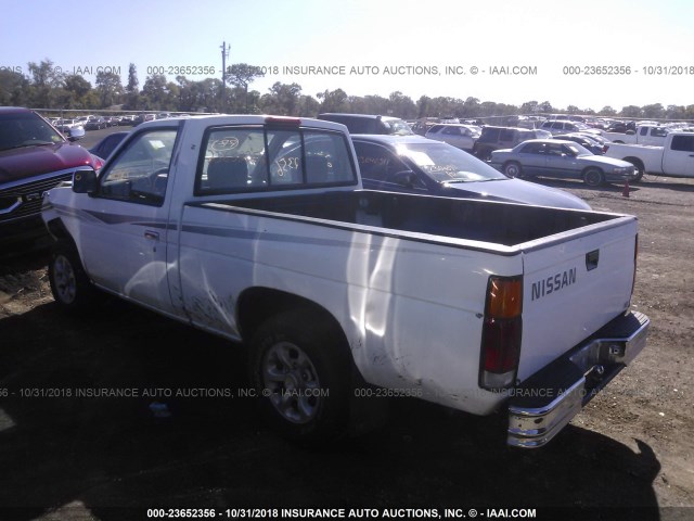 1N6SD11S3VC321584 - 1997 NISSAN TRUCK XE WHITE photo 3