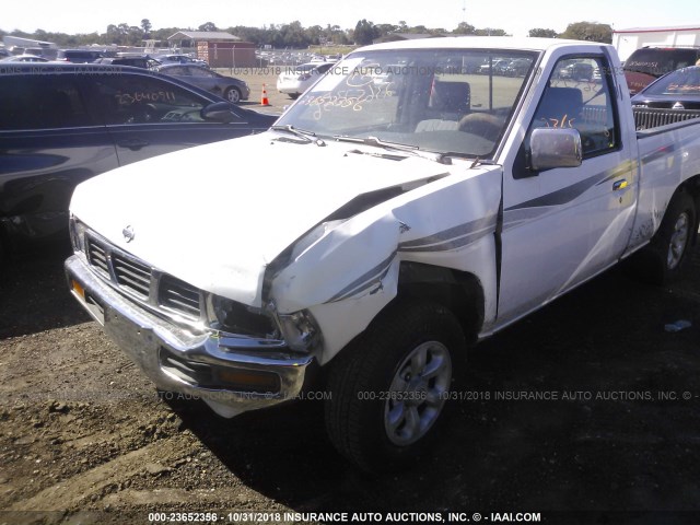 1N6SD11S3VC321584 - 1997 NISSAN TRUCK XE WHITE photo 6