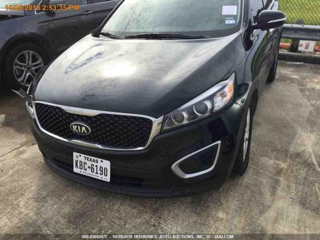 5XYPG4A51JG361874 - 2018 KIA SORENTO LX/L BLACK photo 14