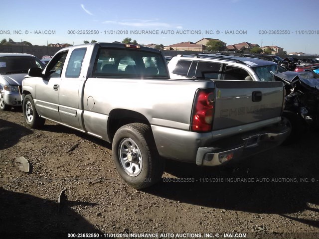 1GCEC19XX7Z131381 - 2007 CHEVROLET SILVERADO C1500 CLASSIC SILVER photo 3