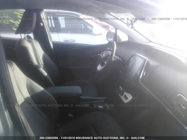 JTDKARFP6J3088972 - 2018 TOYOTA PRIUS PRIME  灰色 照片 5