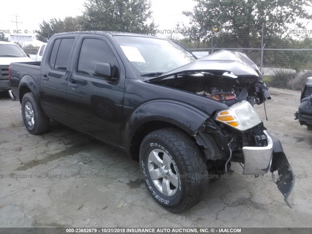 1N6AD0ER5BC420688 - 2011 NISSAN FRONTIER S/SV/SL/PRO-4X GRAY photo 1