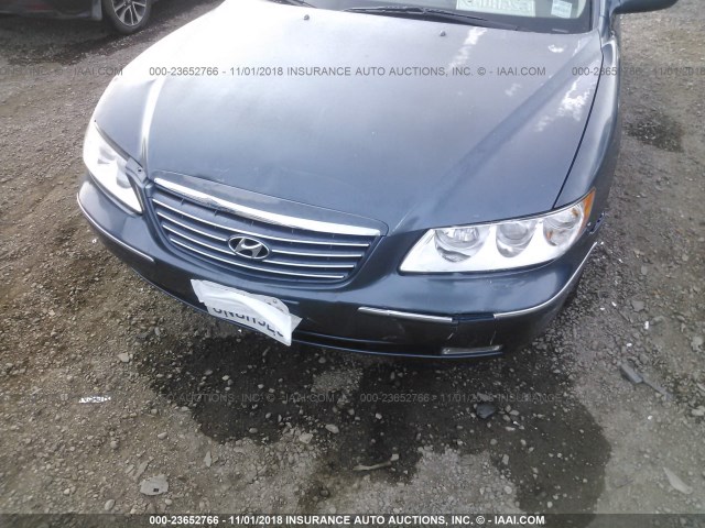 KMHFC46F48A334232 - 2008 HYUNDAI AZERA SE/LIMITED BLUE photo 6