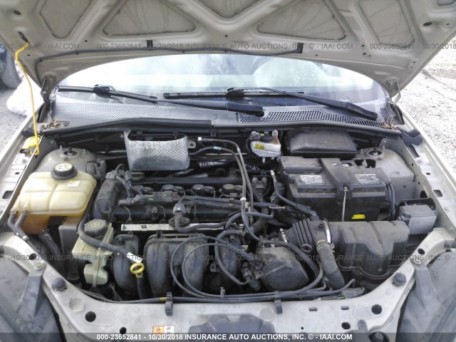 1FAFP34N67W203906 - 2007 FORD FOCUS ZX4/S/SE/SES 米色 照片 10
