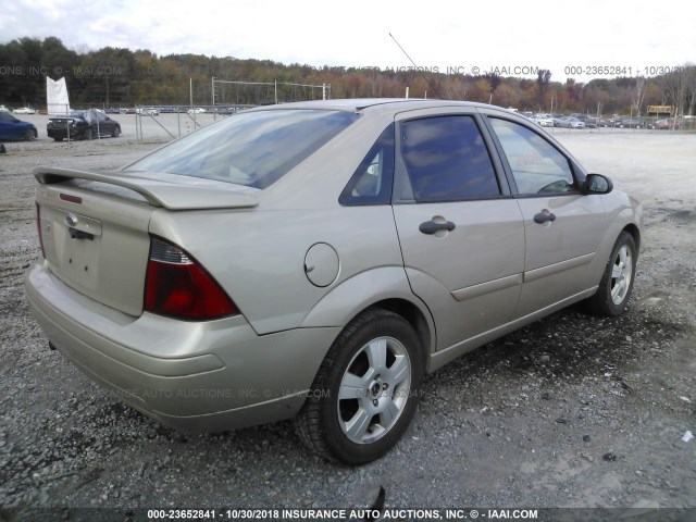 1FAFP34N67W203906 - 2007 FORD FOCUS ZX4/S/SE/SES 米色 照片 4
