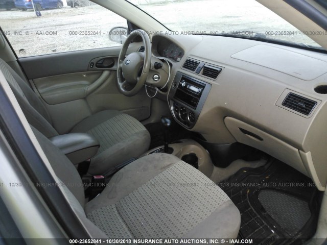1FAFP34N67W203906 - 2007 FORD FOCUS ZX4/S/SE/SES 米色 照片 5