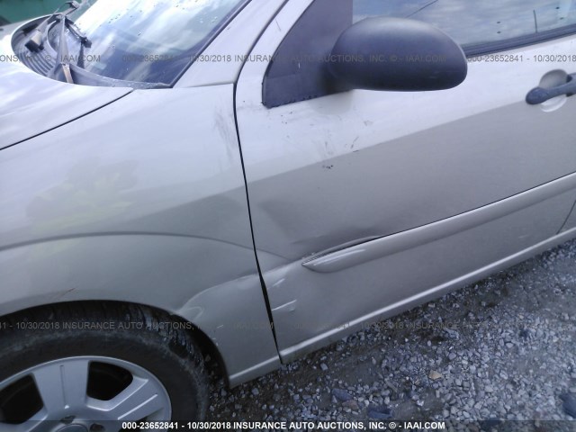 1FAFP34N67W203906 - 2007 FORD FOCUS ZX4/S/SE/SES 米色 照片 6