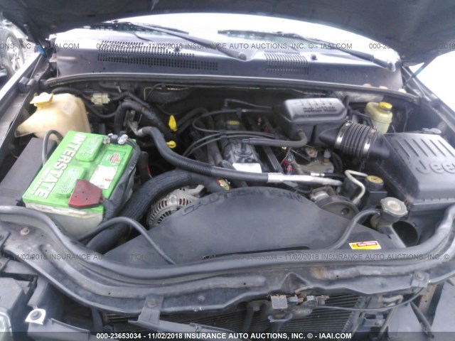 1J4GW48S44C308183 - 2004 JEEP GRAND CHEROKEE LAREDO/COLUMBIA/FREEDOM 灰色 照片 10