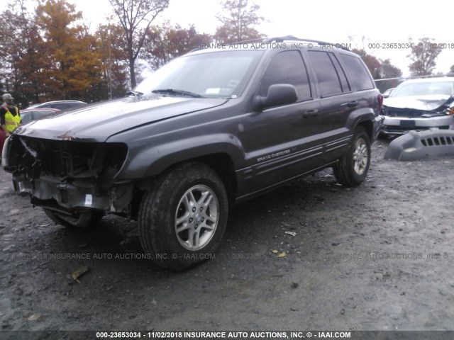 1J4GW48S44C308183 - 2004 JEEP GRAND CHEROKEE LAREDO/COLUMBIA/FREEDOM 灰色 照片 2