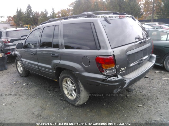 1J4GW48S44C308183 - 2004 JEEP GRAND CHEROKEE LAREDO/COLUMBIA/FREEDOM 灰色 照片 3