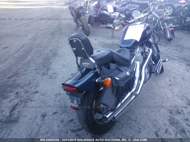 1HFSC1817RA803761 - 1994 HONDA VT1100 C BLUE photo 4