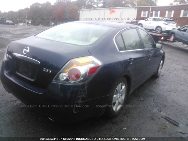 1N4AL21E97C130763 - 2007 NISSAN ALTIMA 2.5/2.5S Dark Blue photo 4