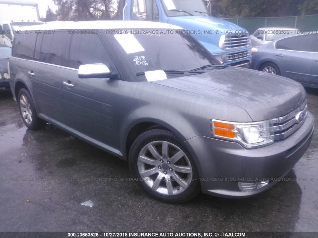 2FMEK63C49BA00275 - 2009 FORD FLEX LIMITED GRAY photo 1