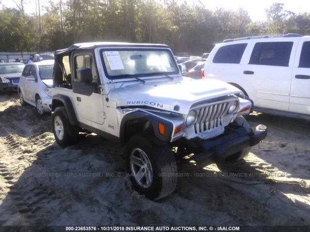 1J4FA69S36P724404 - 2006 JEEP WRANGLER / TJ RUBICON SILVER photo 1