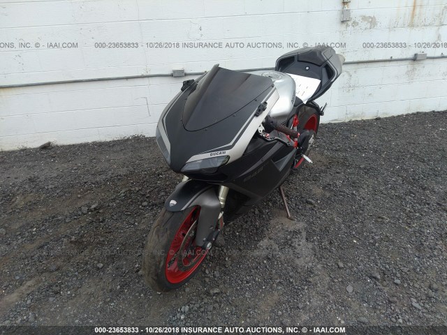 ZDM1XBMV5DB023127 - 2013 DUCATI SUPERBIKE 848/848 EVO CORSE SE BLACK photo 2